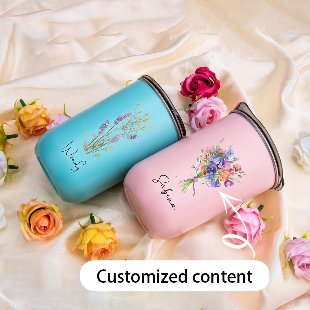 Coffee Equipment With Name - Taza de Acero Inoxidable Personalizada con