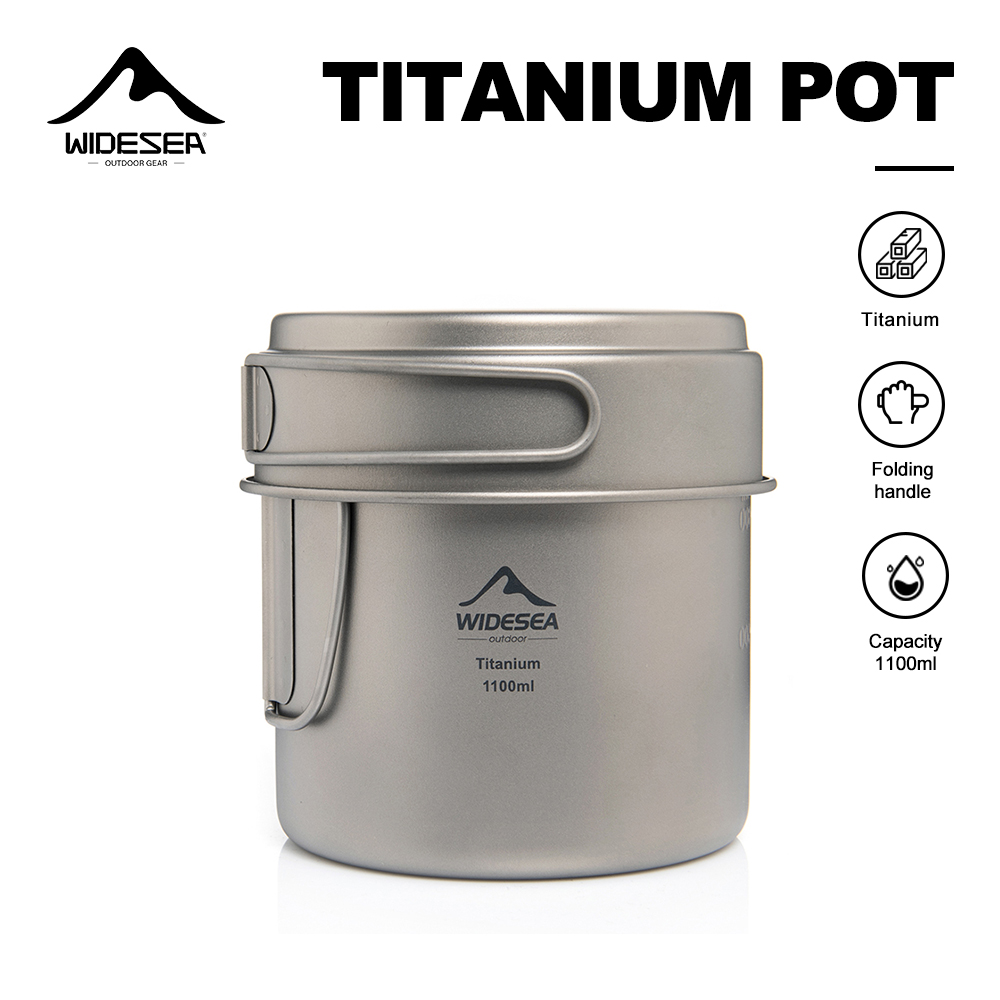 Outdoor Coffee Equipment - Widesea Olla de camping ultraligera de
