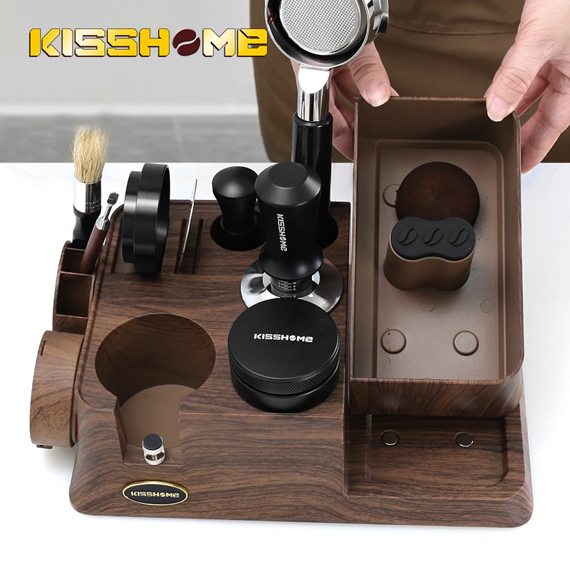 Coffee Knock Box - KISSHOME-estación de manipulación de Espresso, caja