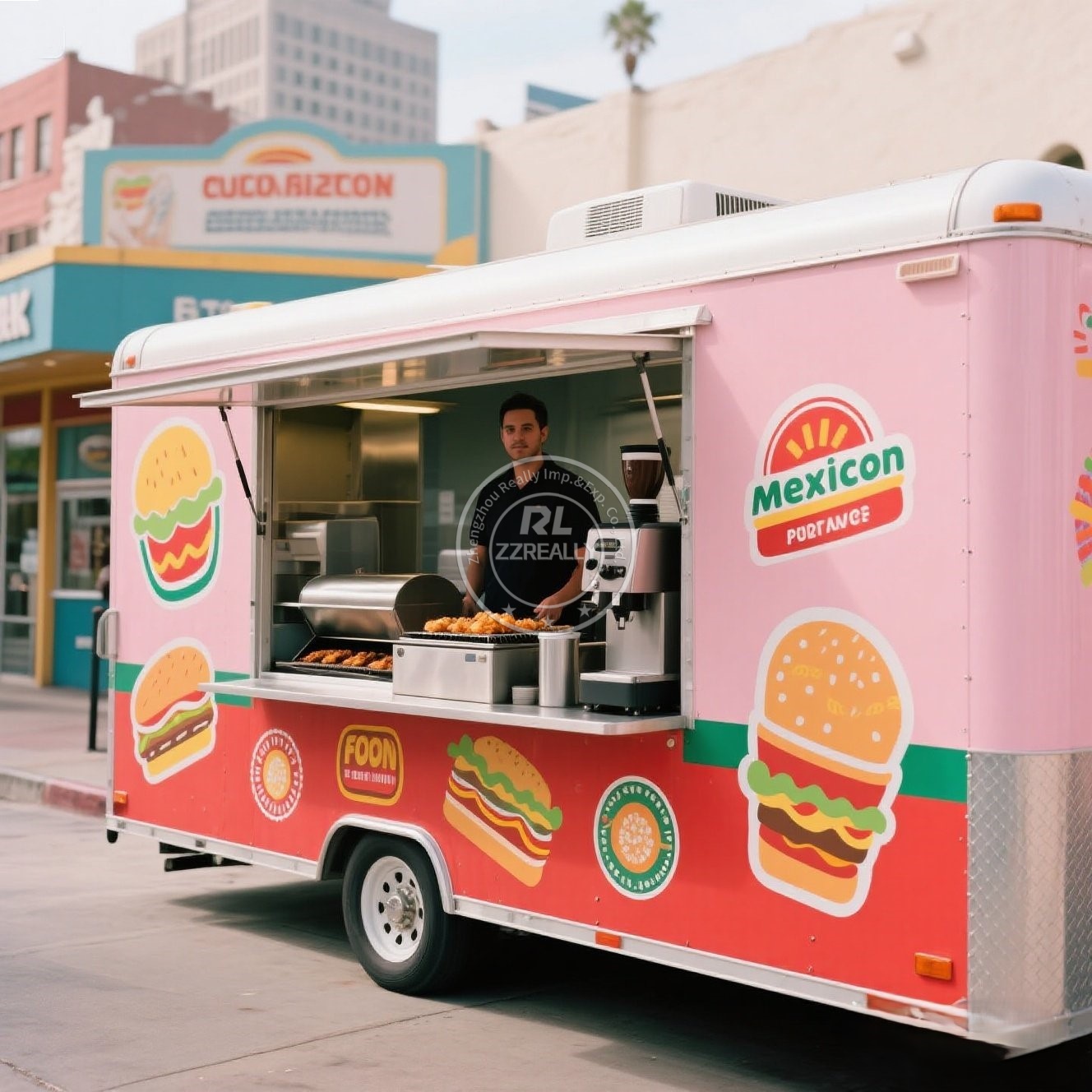 Coffee Equipment Store - Camión de comida de concesión, remolque,