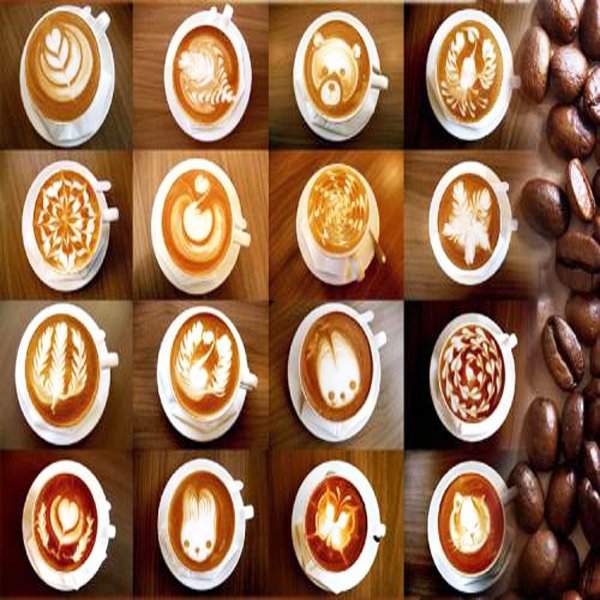 Coffee Equipment Drawing - Máquina para Decoración de Café Latte