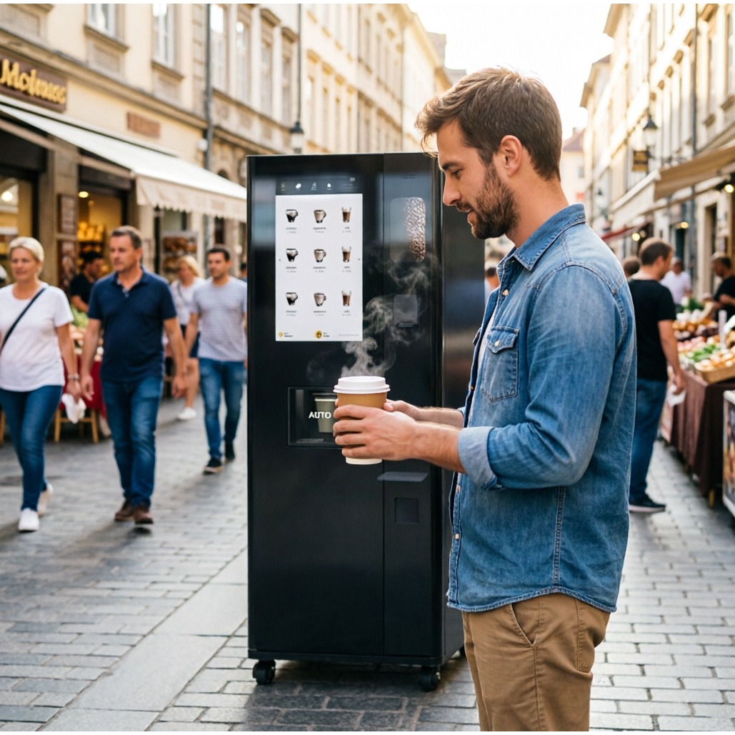 Máquina Expendedora de Café de - Coffee Equipment Dropshipping reseña y precio