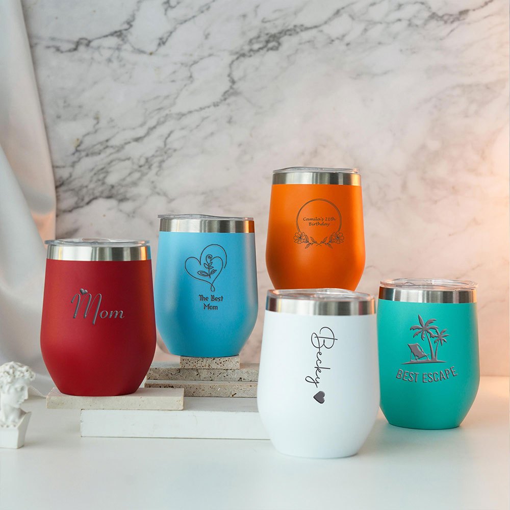 Vaso de Vino de Acero Inoxidab - Coffee Equipment With Name reseña y precio