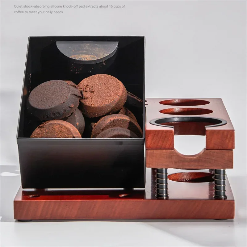 JUSTINLAU Soporte para Prensad - Coffee Knock Box reseña y precio