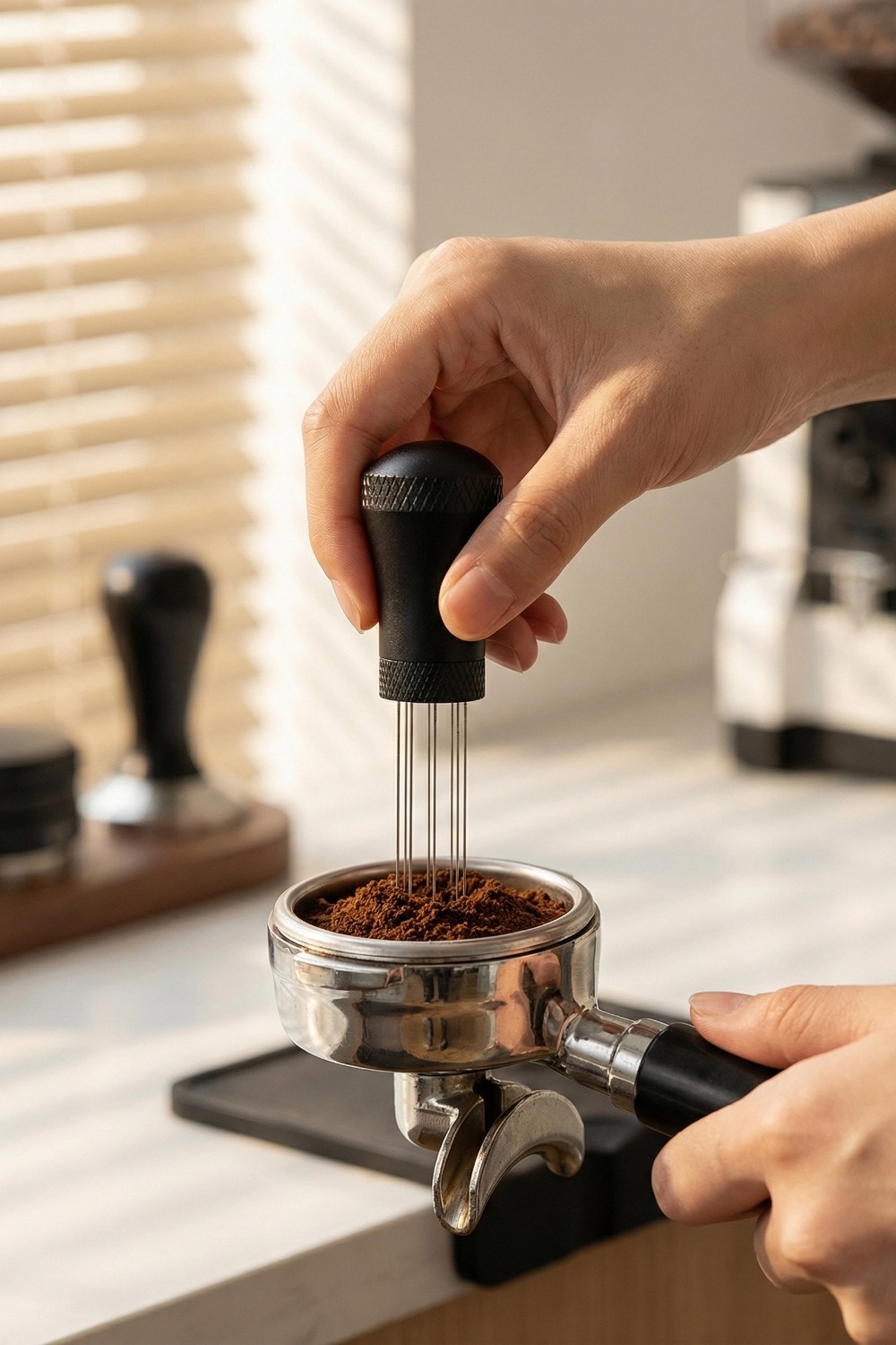 Herramienta de Distribución de - Coffee Equipment For Home reseña y precio