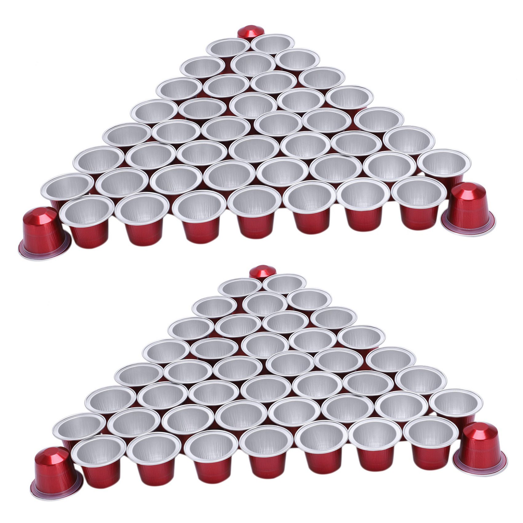 100 juegos de tazas de cápsula - Coffee Equipment For Home reseña y precio