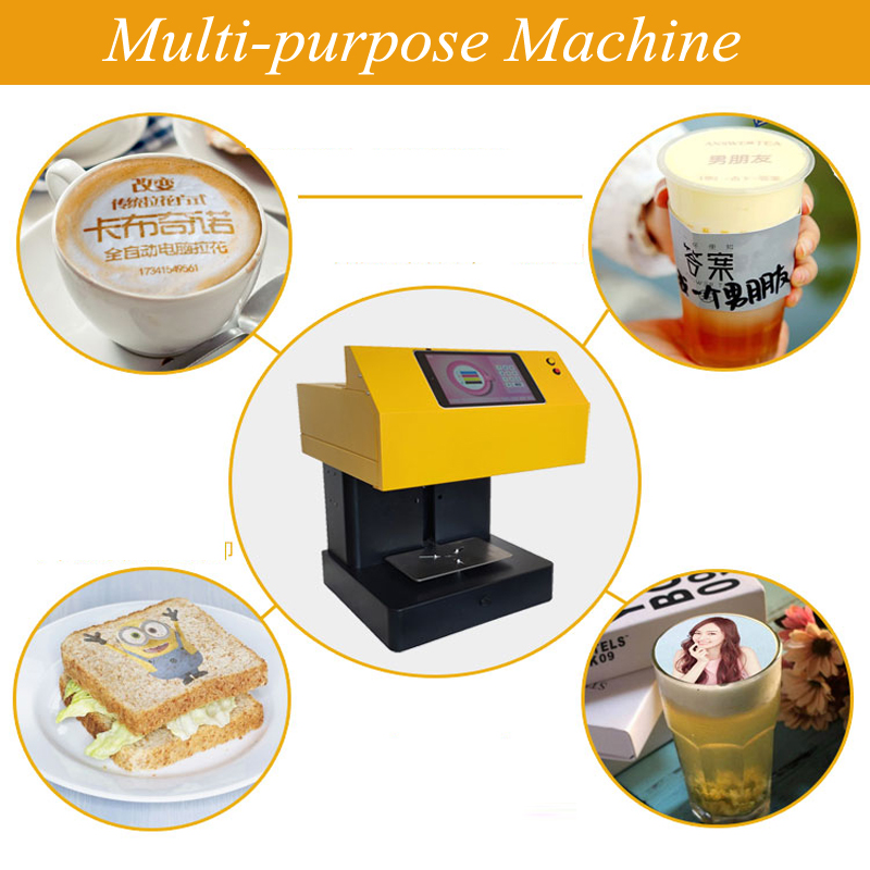 Máquina para Decoración de Caf - Coffee Equipment Drawing reseña y precio