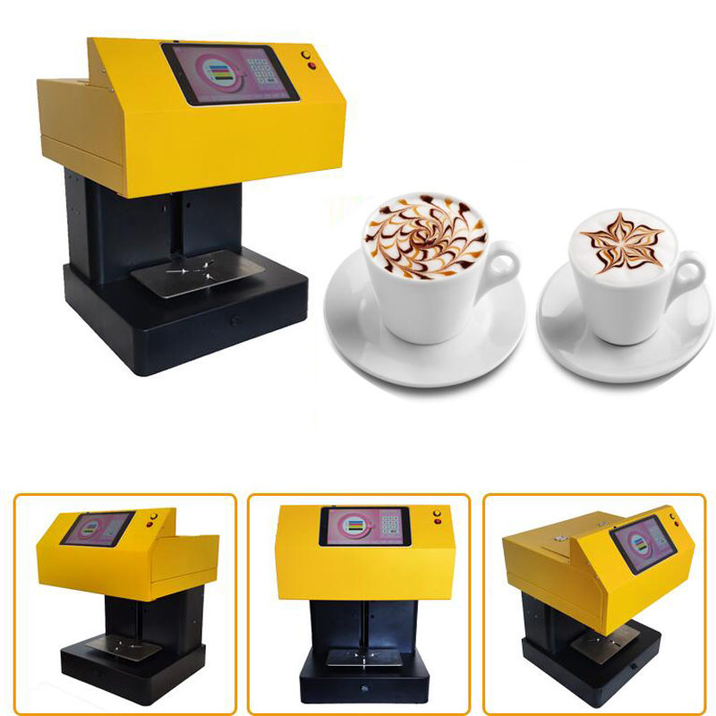 Máquina para Decoración de Caf - Coffee Equipment Drawing reseña y precio