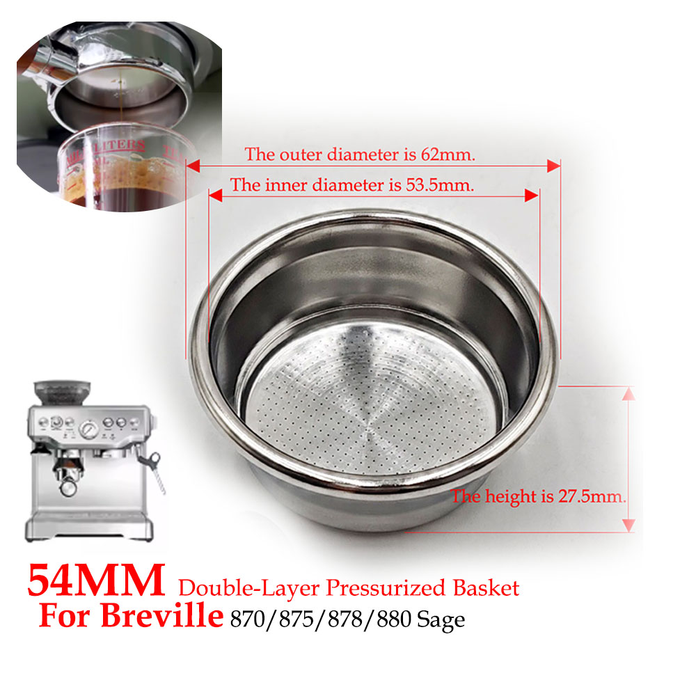 Cesta de filtro presurizada de - Coffee Extraction Equipment reseña y precio