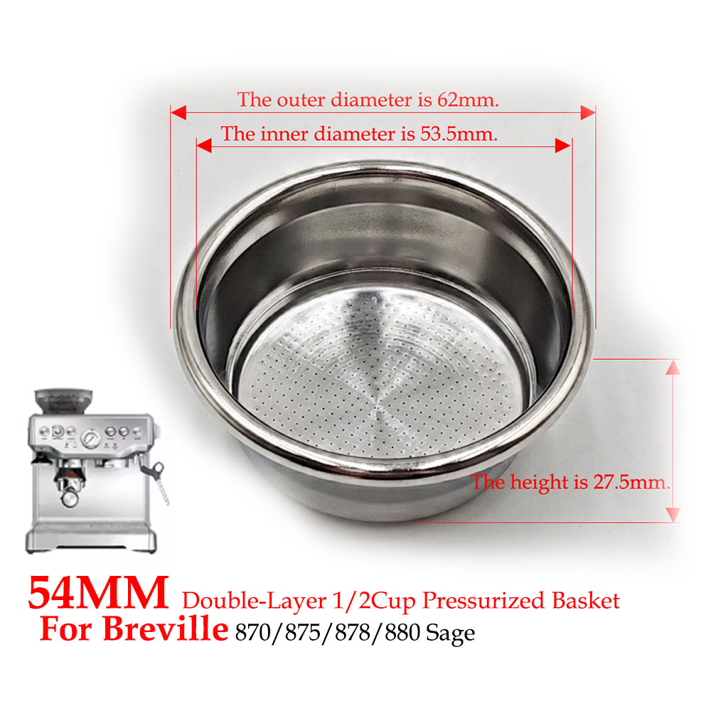 Cesta de filtro presurizada de - Coffee Extraction Equipment reseña y precio