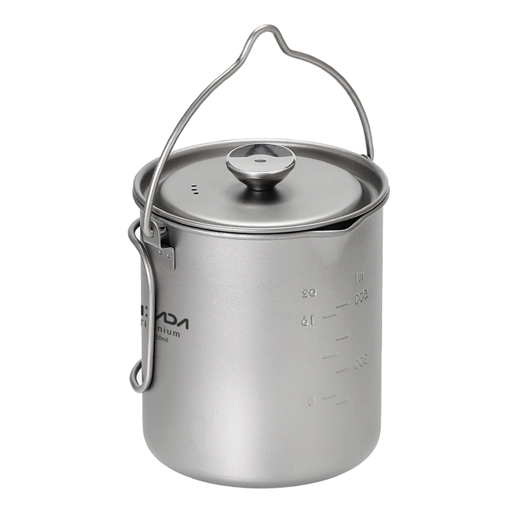 Lixada-taza de café de titanio - Outdoor Coffee Equipment reseña y precio