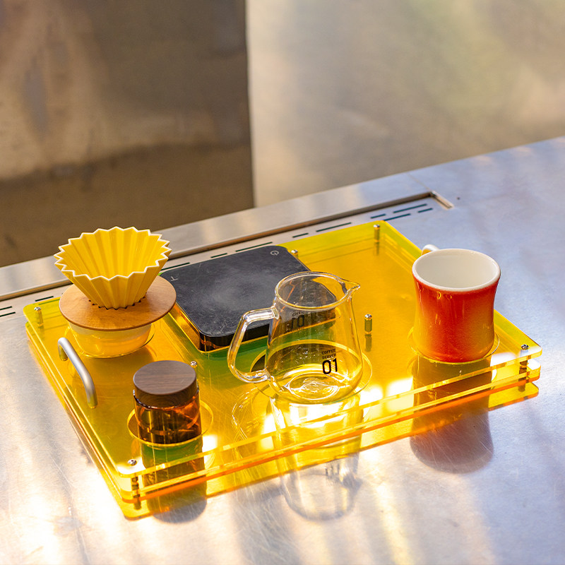 Bandeja de café de acrílico, u - Coffee Equipment Tray reseña y precio