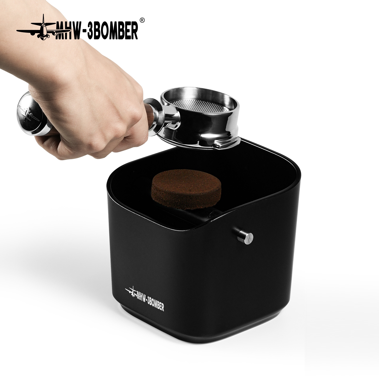 Caja de golpe de MHW-3BOMBER,  - Coffee Knock Box reseña y precio