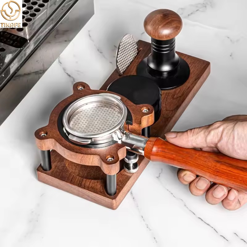 Soporte de Madera para Tamper  - Coffee Equipment Distributor reseña y precio