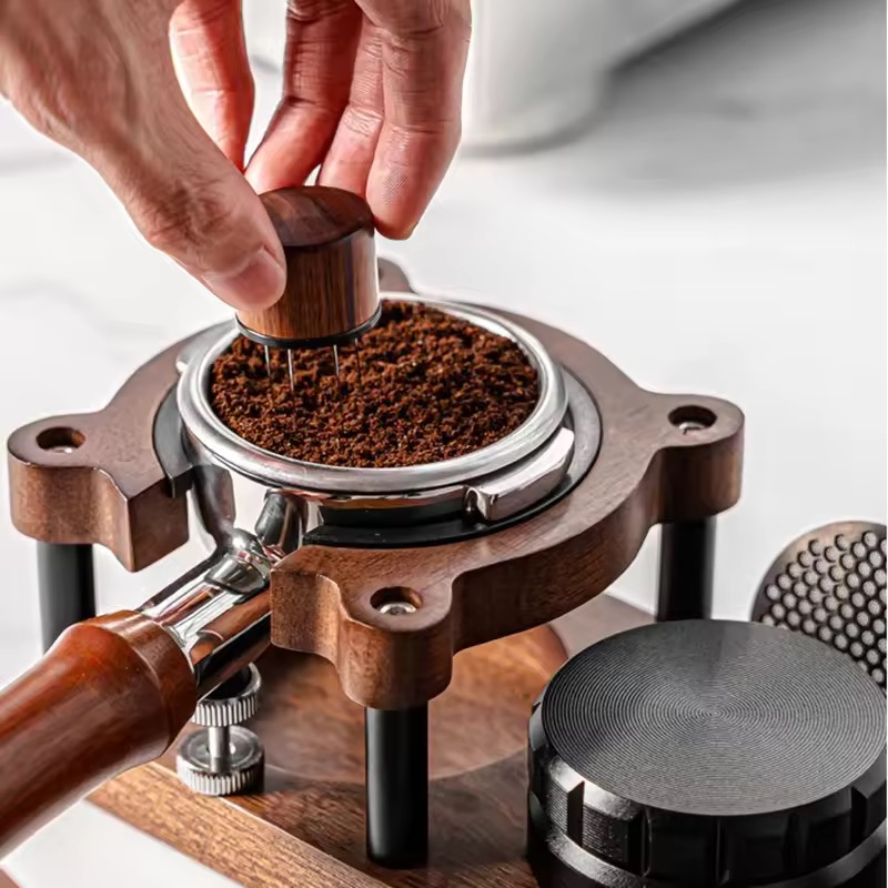 Soporte de Madera para Tamper  - Coffee Equipment Distributor reseña y precio