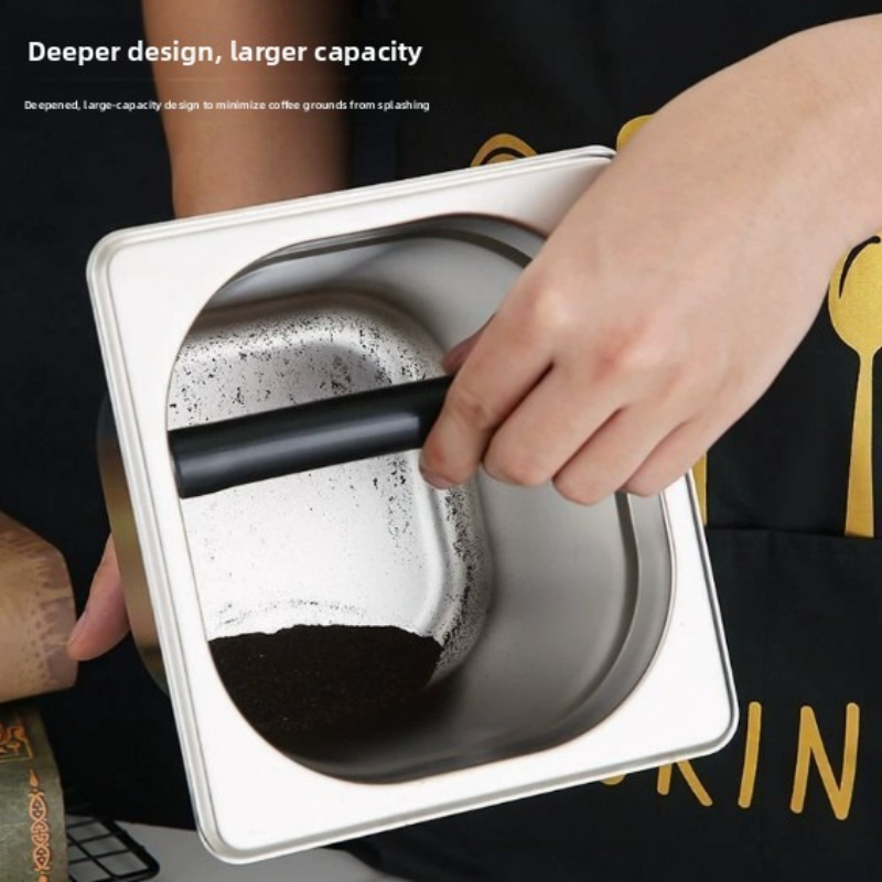 Caja para desechar el café mol - Coffee Knock Box reseña y precio