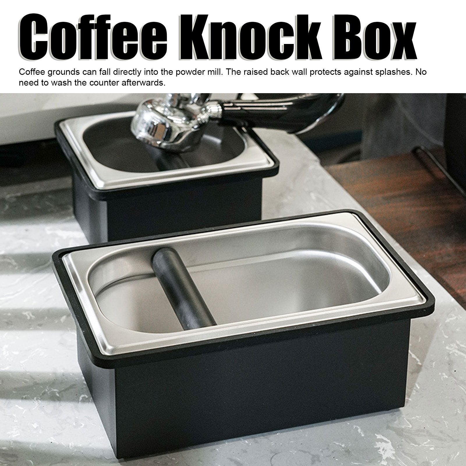 Contenedor de Residuos de Café - Coffee Knock Box reseña y precio