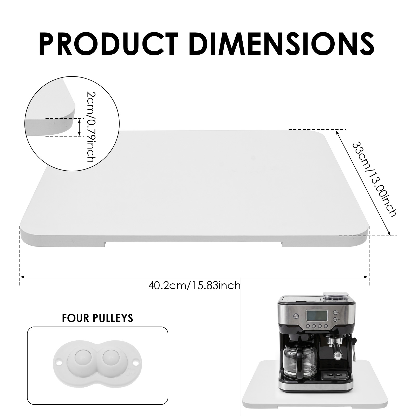 Bandeja Deslizante para Electr - Coffee Equipment Tray reseña y precio
